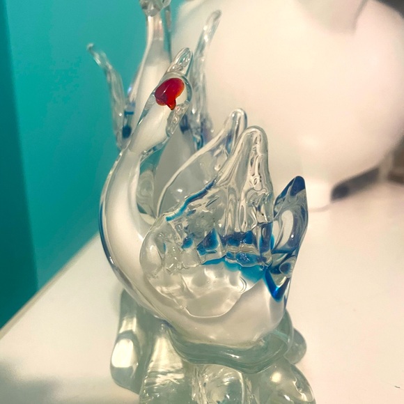 Murano glass swans - Picture 3 of 5